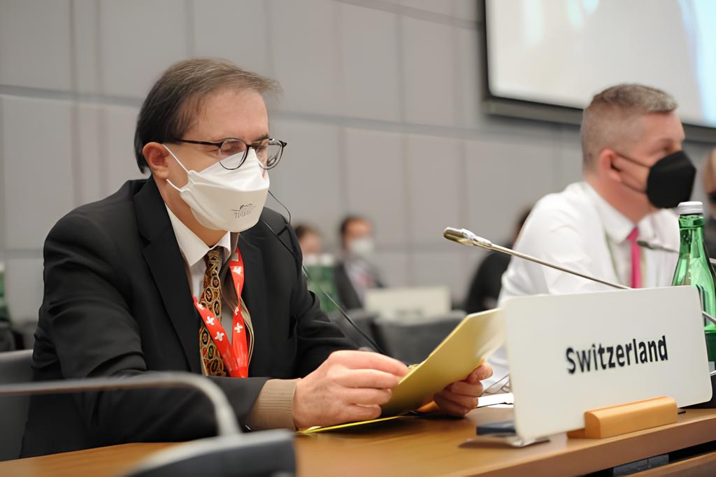 In January 2022, I had my farewell speech in the OSCE.