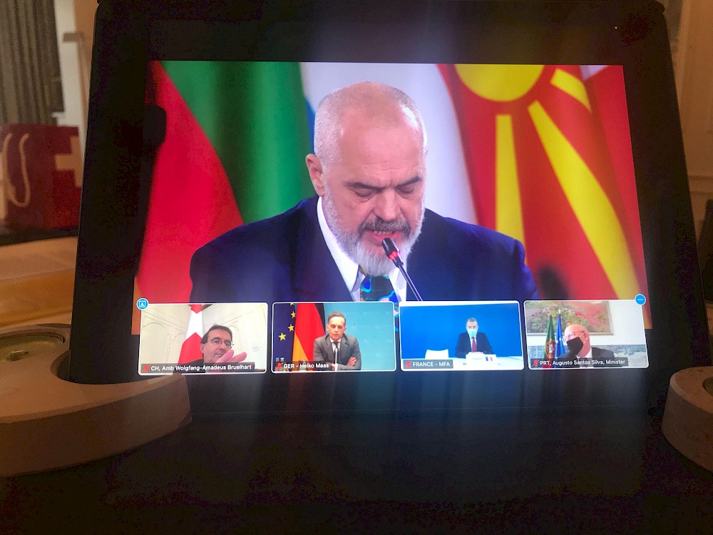 Even the annual OSCE - Ministerial Meeting was virtually organized from Tirana, by the Albanian Chairmanship.