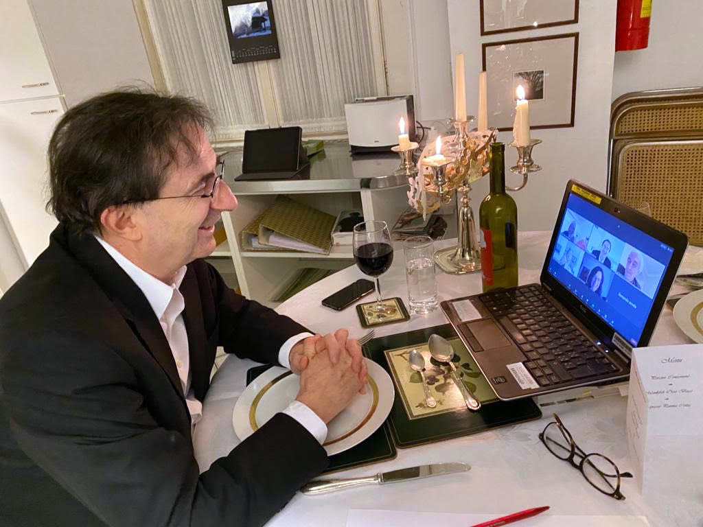 Myself I introduced ZOOM-lunches and dinners.