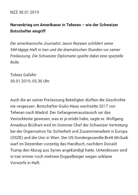 NZZ, 2019